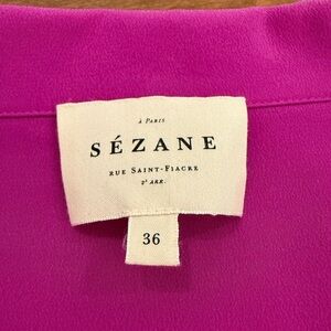 Sézane Pink Blouse